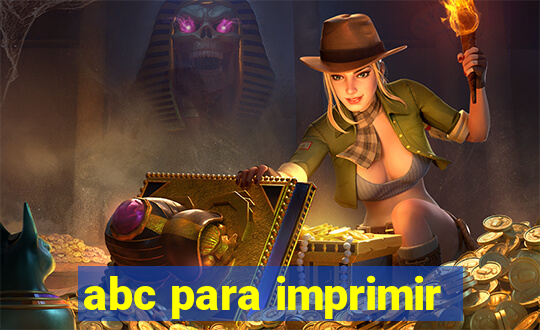 abc para imprimir